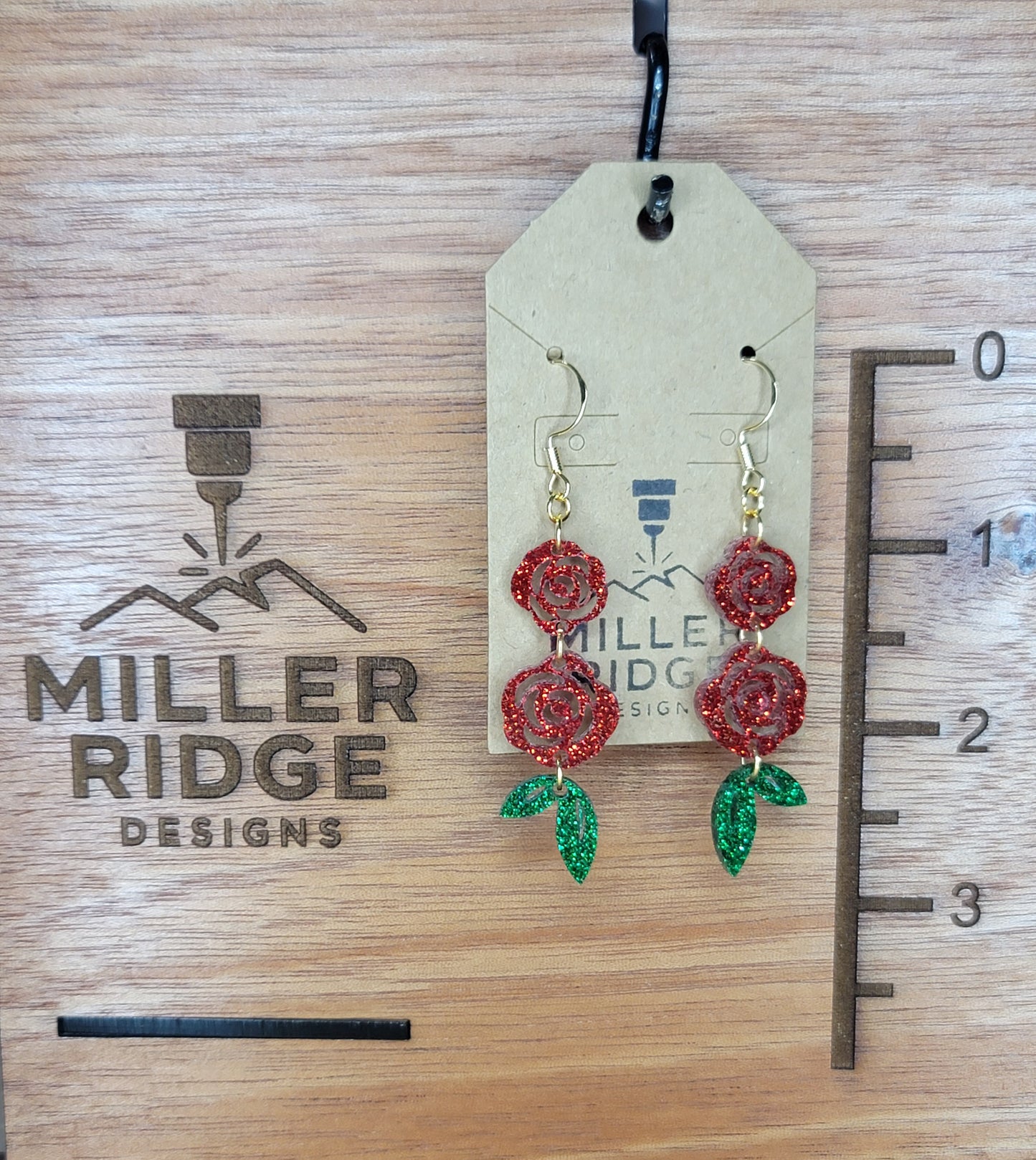 Glitter roses