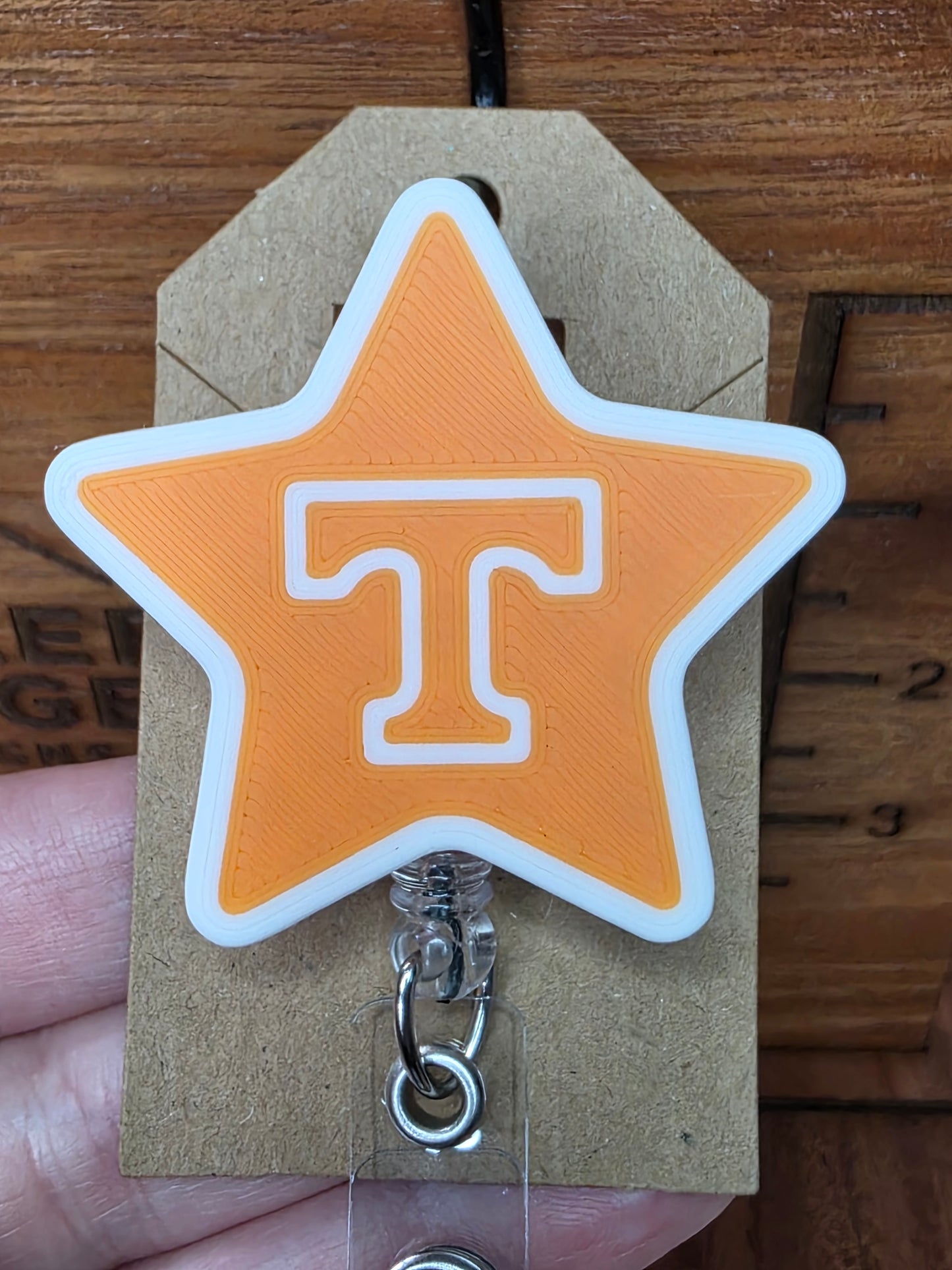Tennessee T badge reel