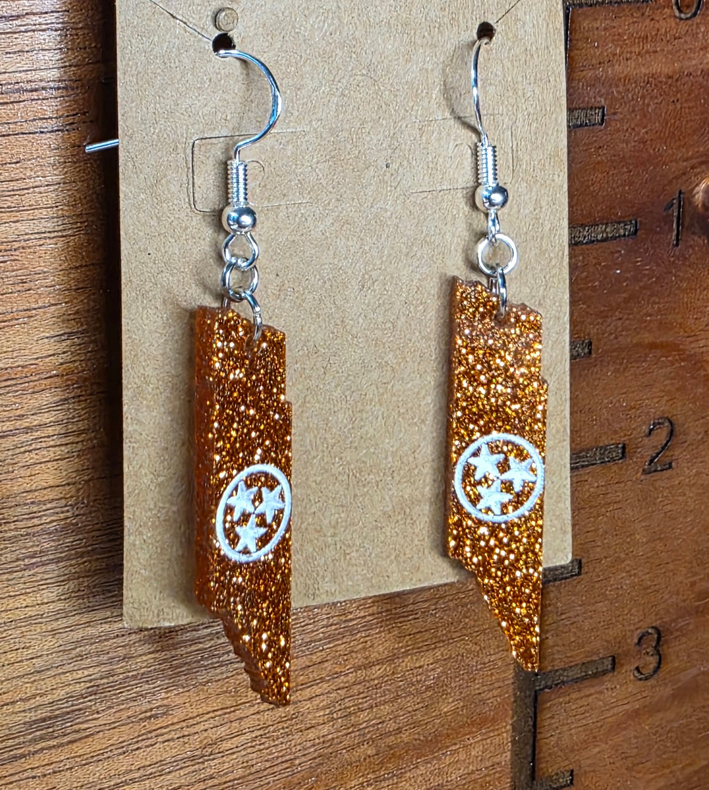 Tennessee with tri-star (glitter)