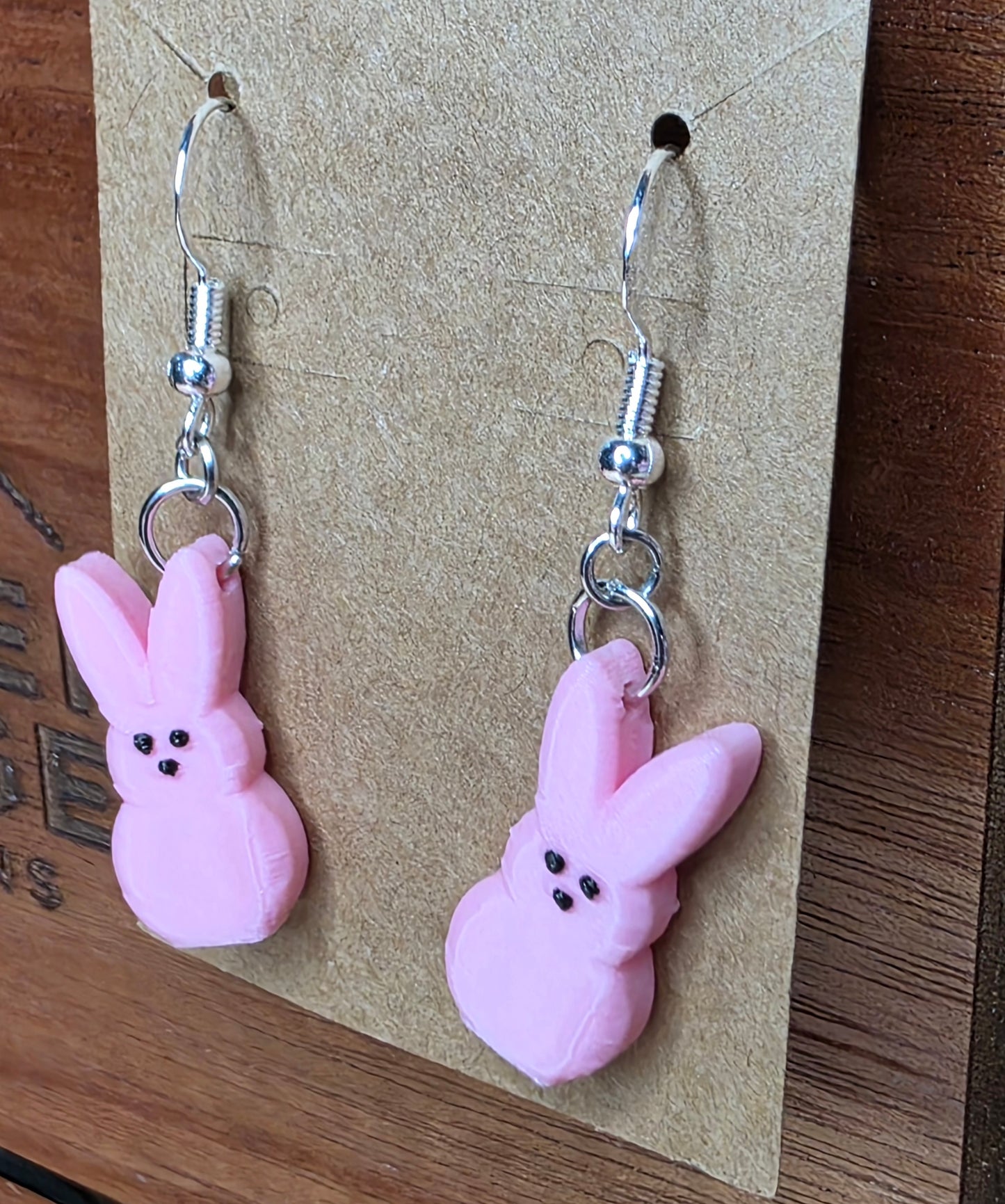Pink "Peeps" bunny