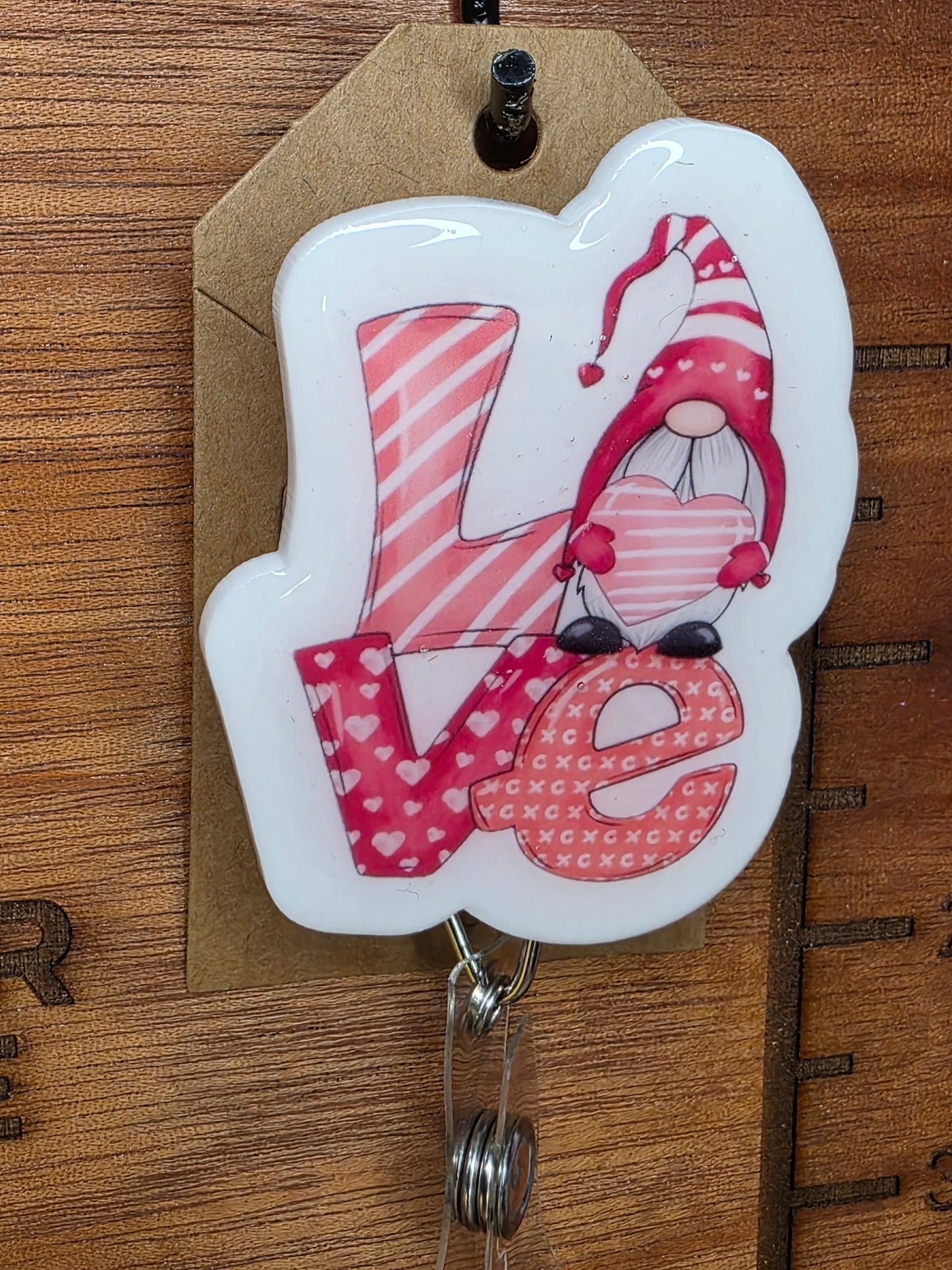 Love and gnome badge reel