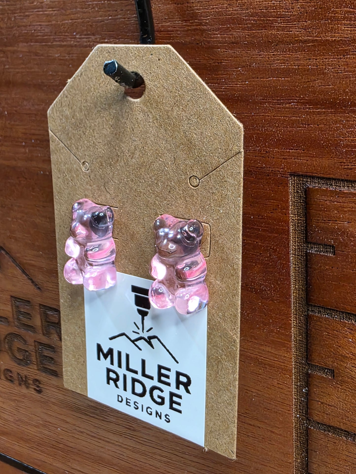 Pink gummy bear