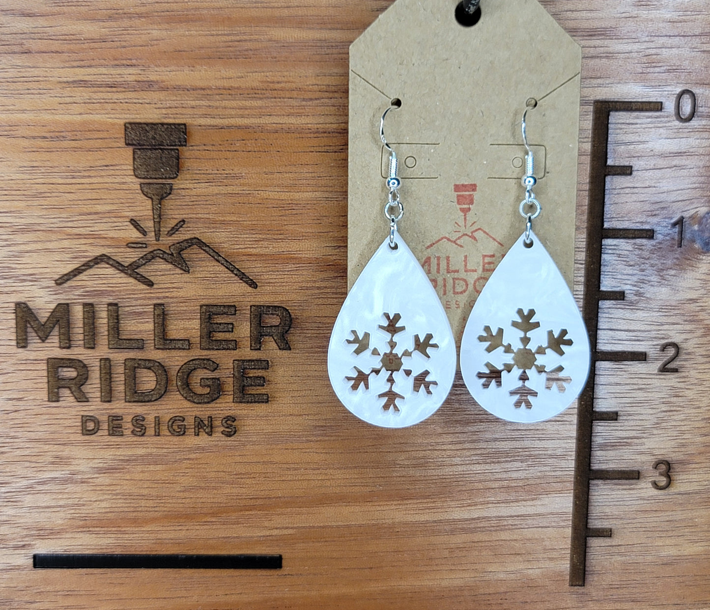 Snowflake teardrop #2