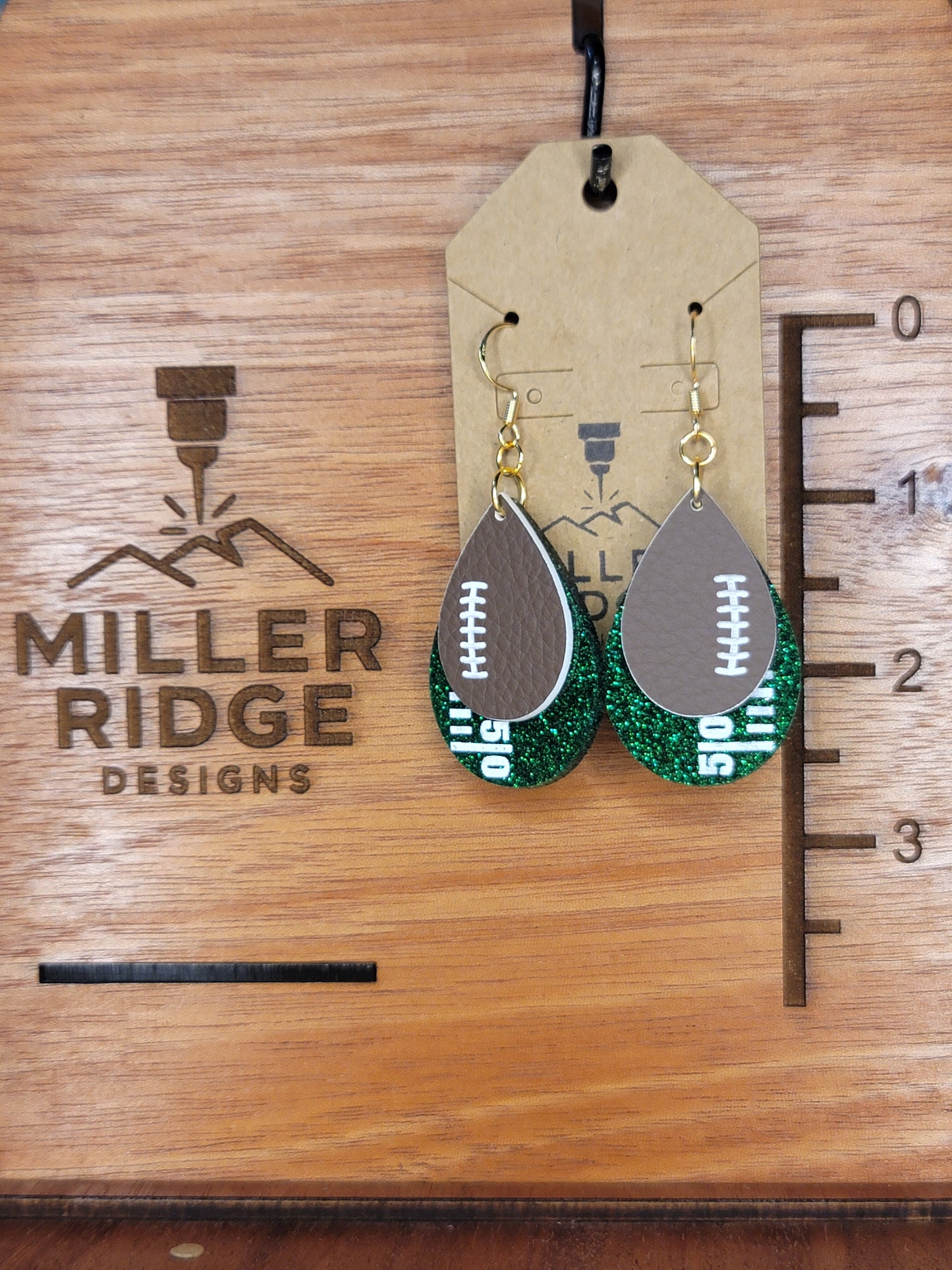 Football 50 yard line dangle