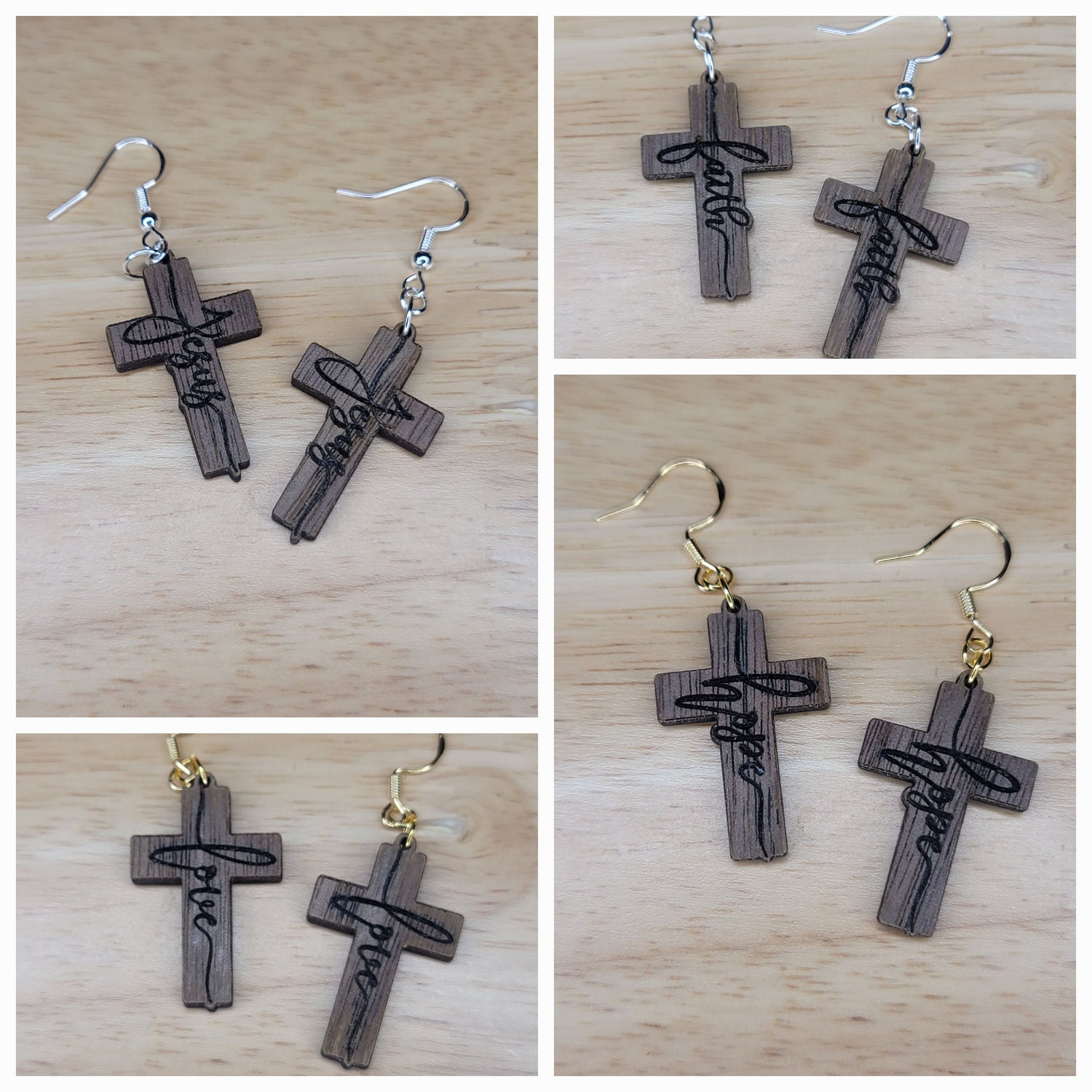 Cross Earrings