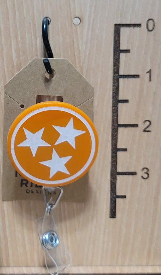 Tristar badge reel