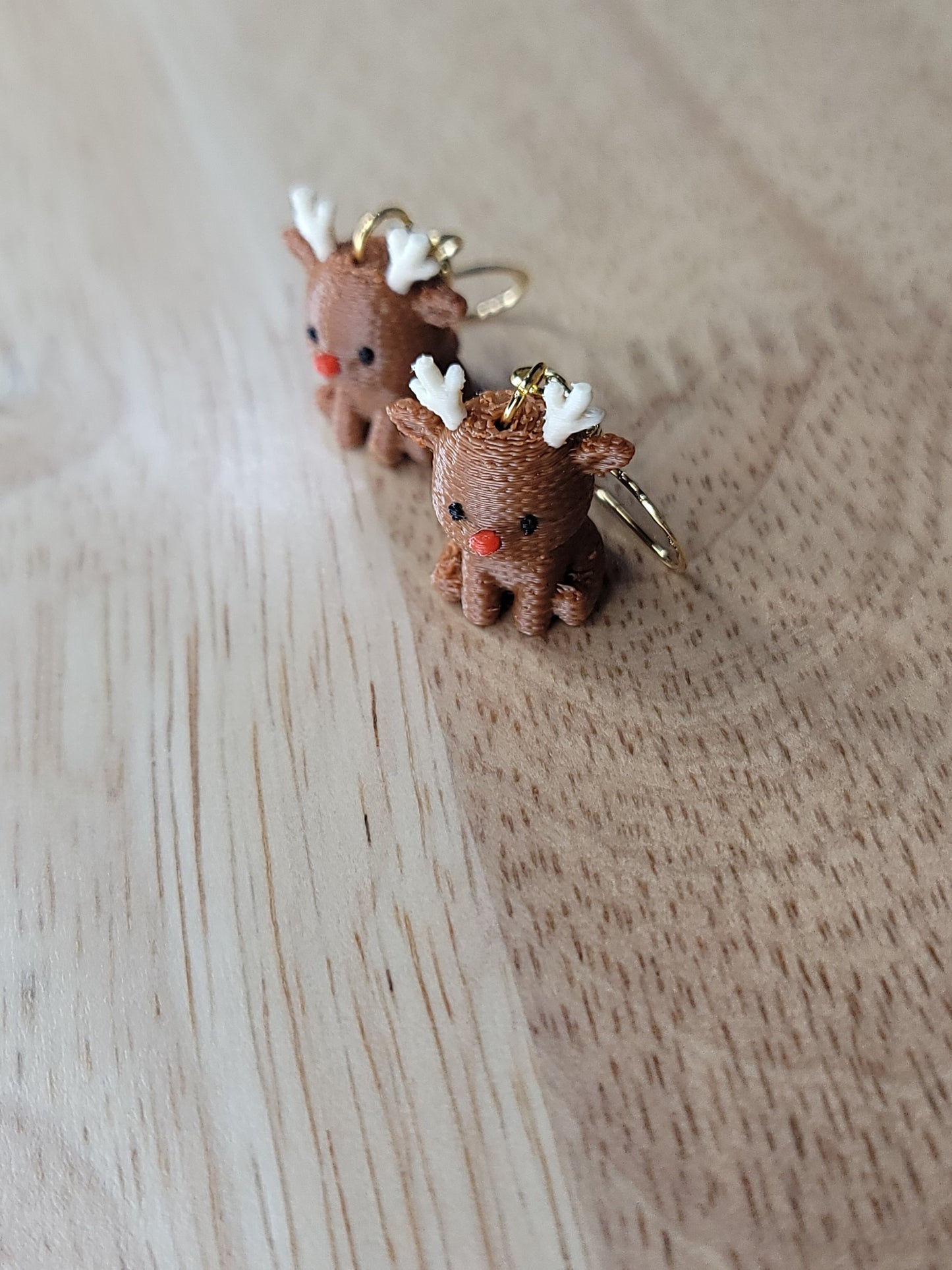 Knitted reindeer