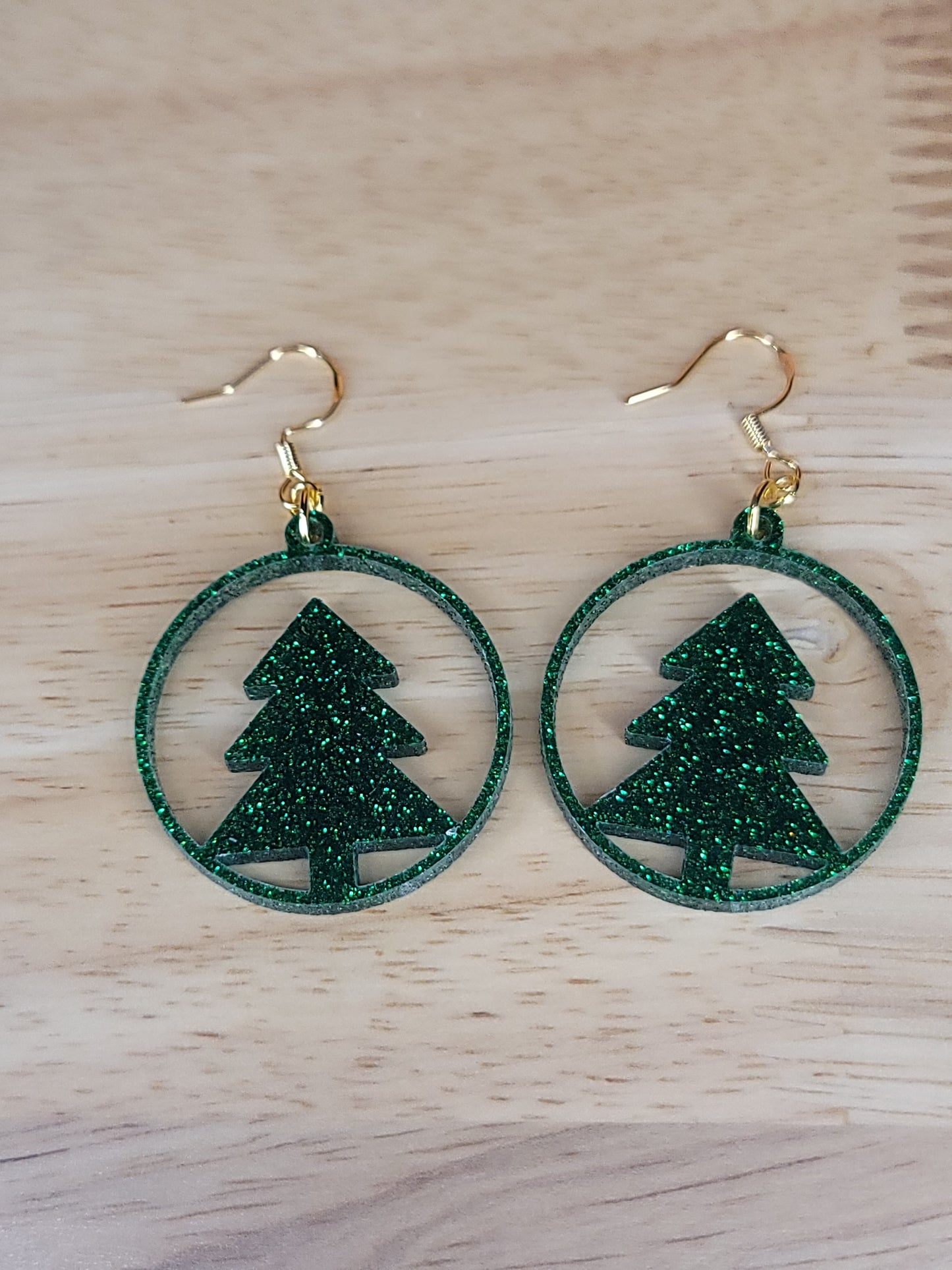 Christmas tree (glitter) #1