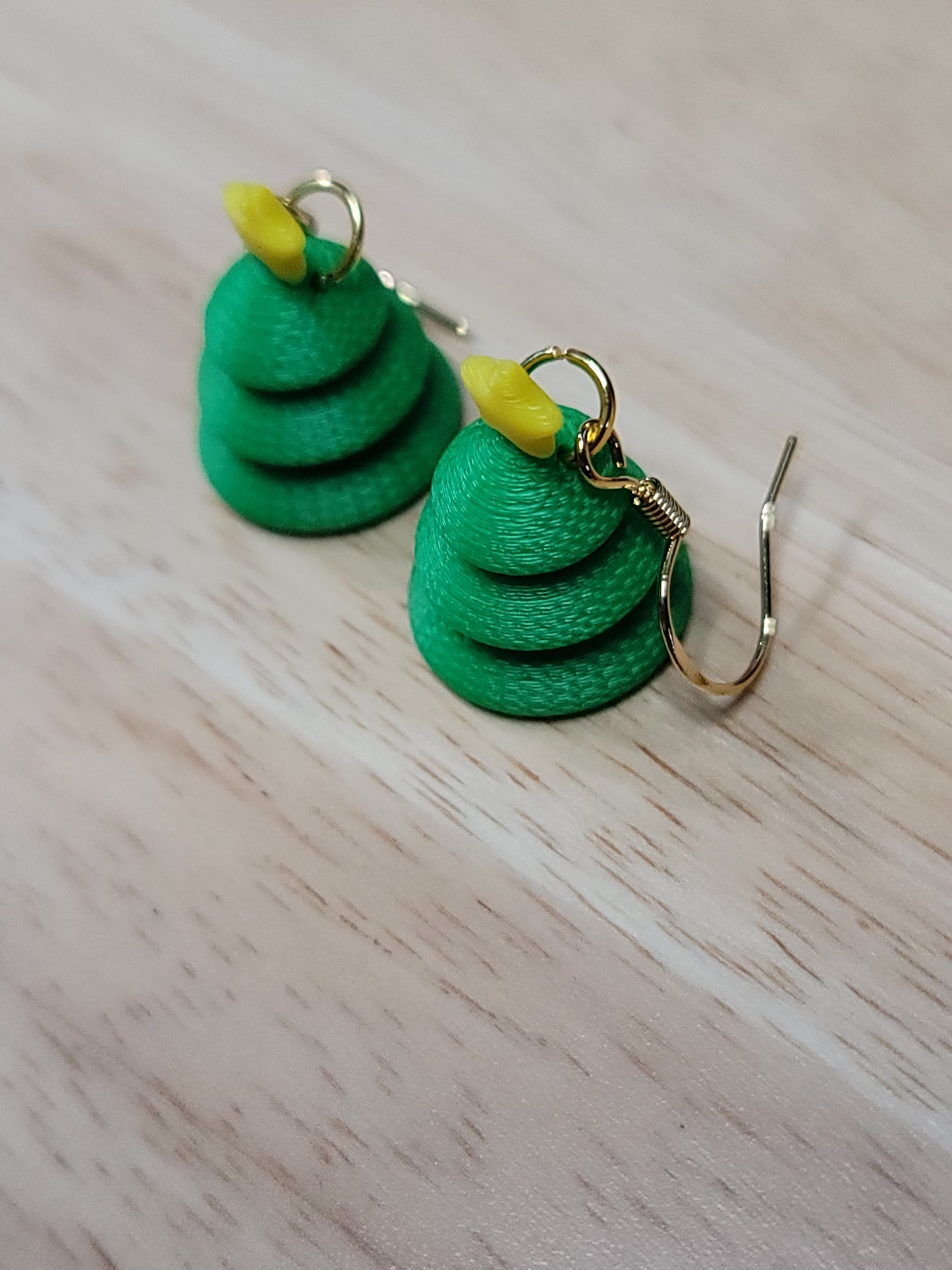 Knitted Christmas trees