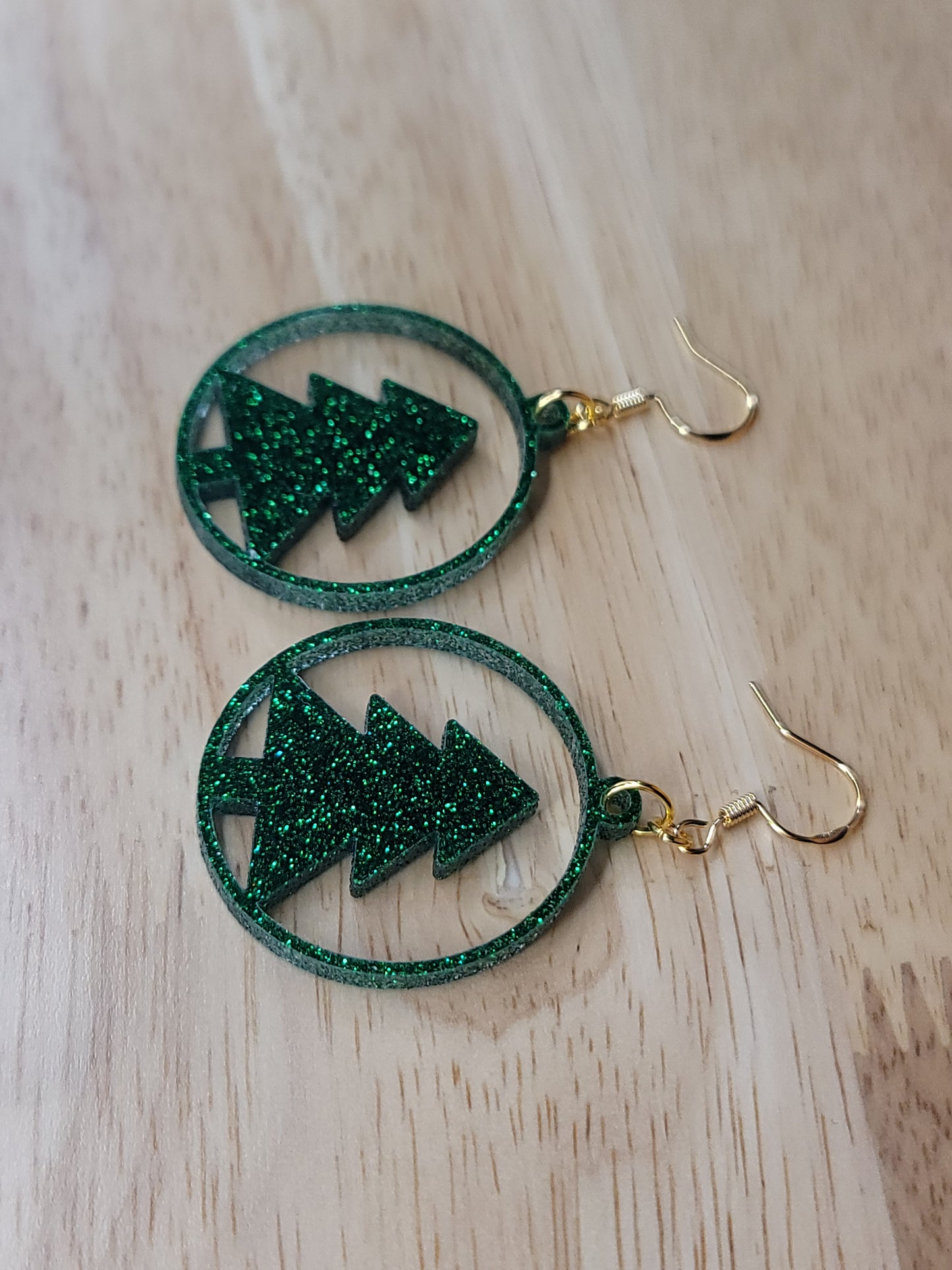 Christmas tree (glitter) #1