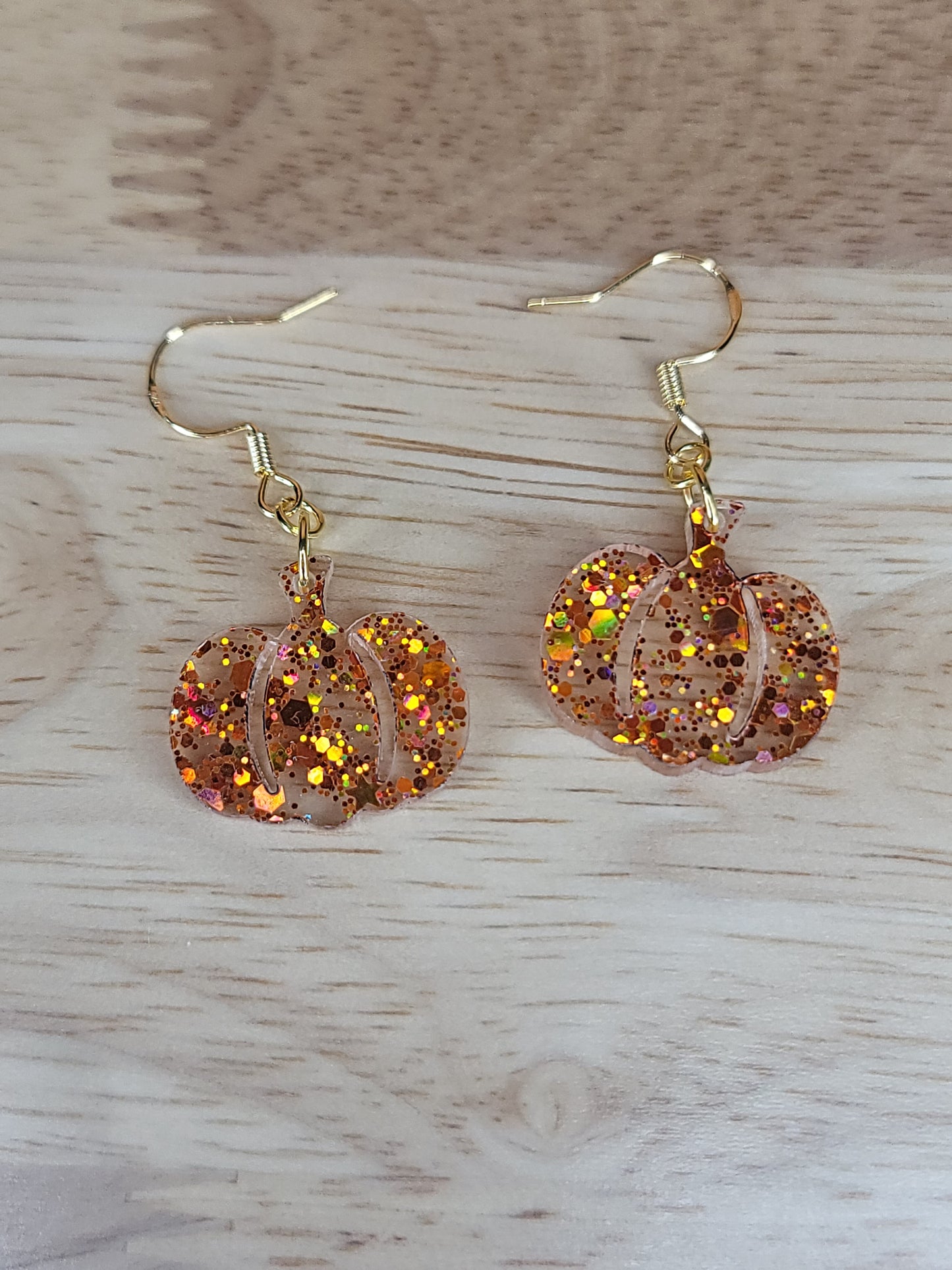 Glitter pumpkin spice
