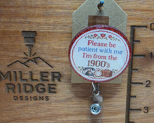 From the 1900's badge reel