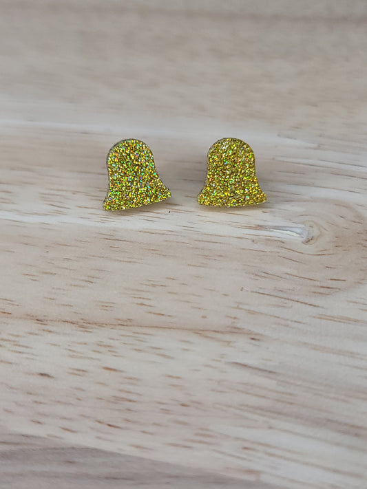 Gold bell stud