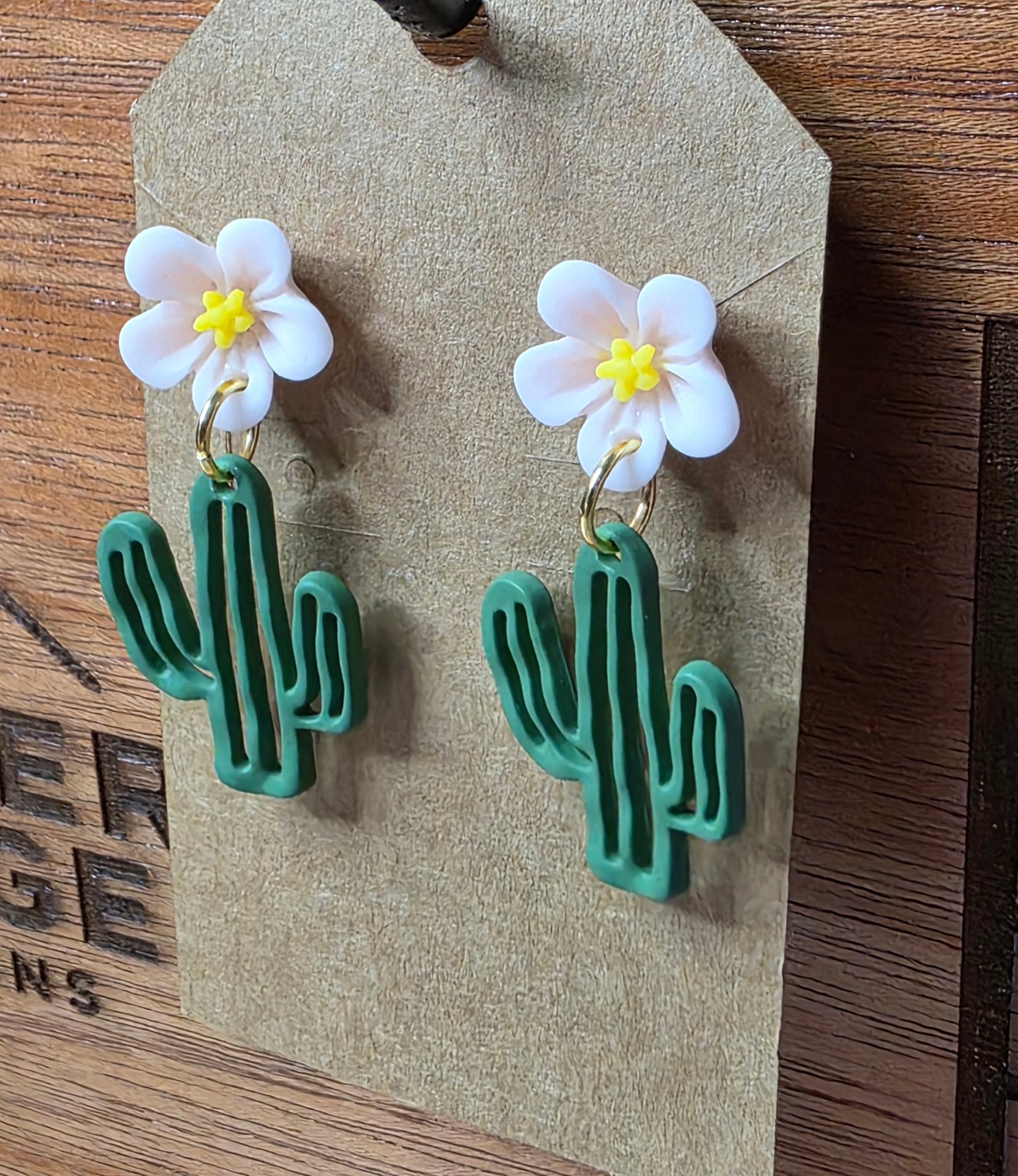 Flowering cactus, light pink flower