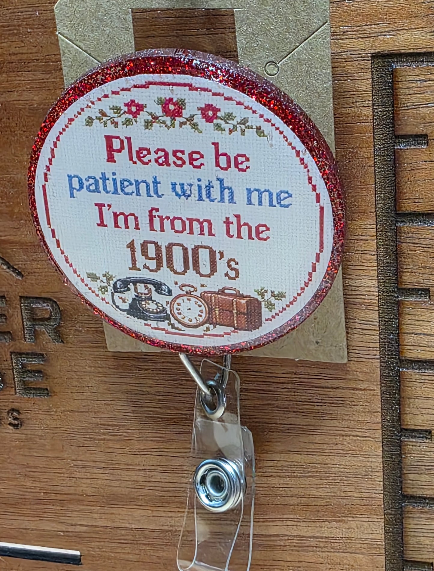 From the 1900's badge reel