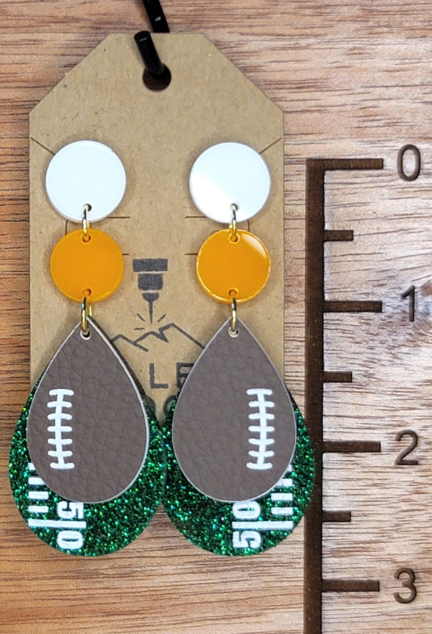 Football 50 yard line dangle