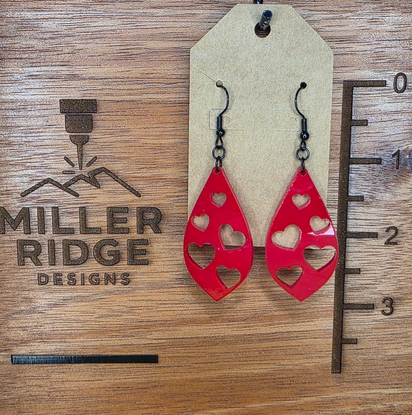 cut out hearts-red