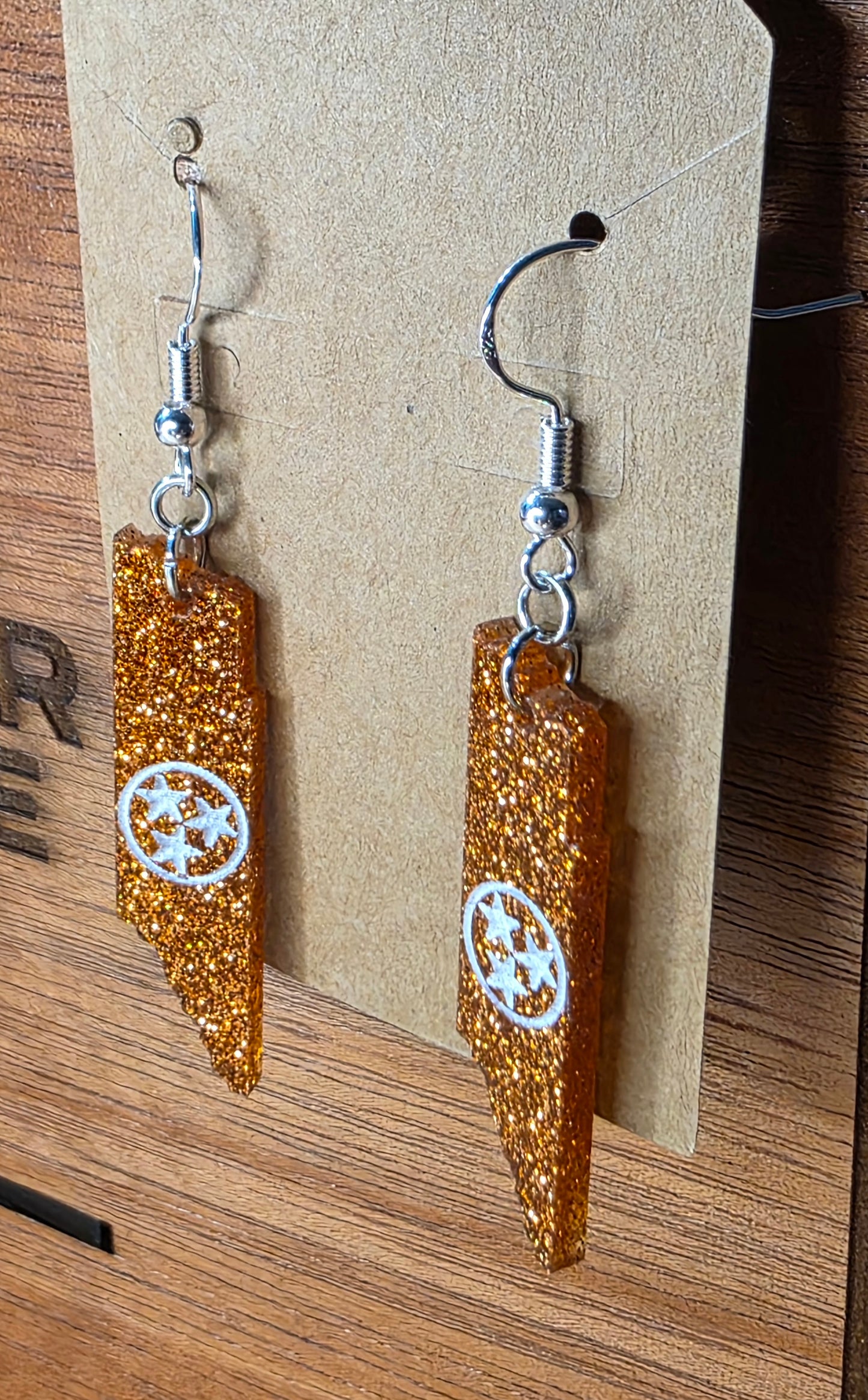 Tennessee with tri-star (glitter)