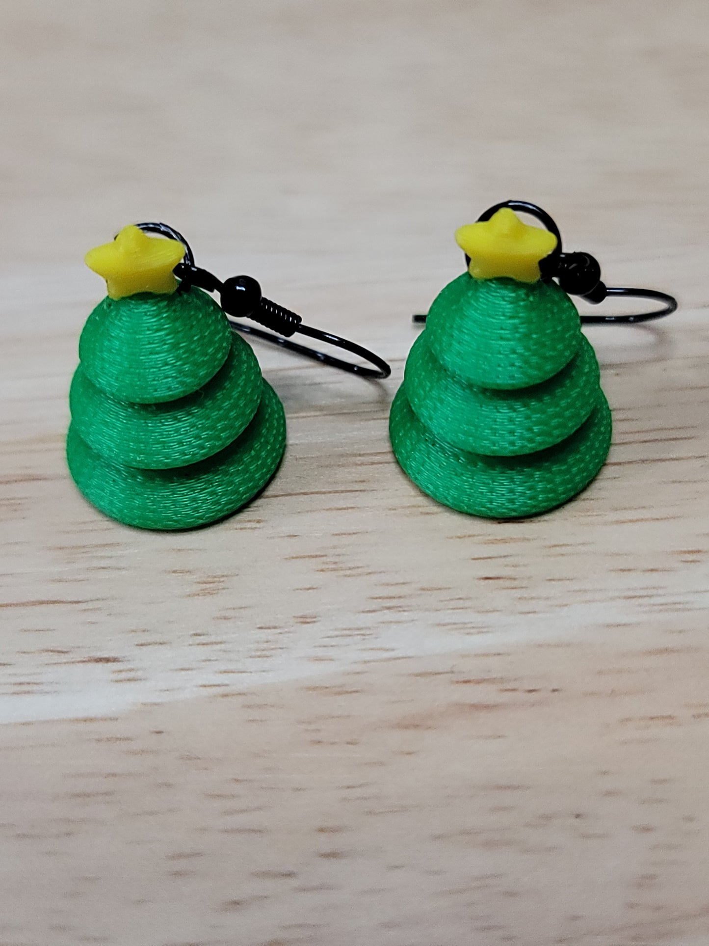 Knitted Christmas trees