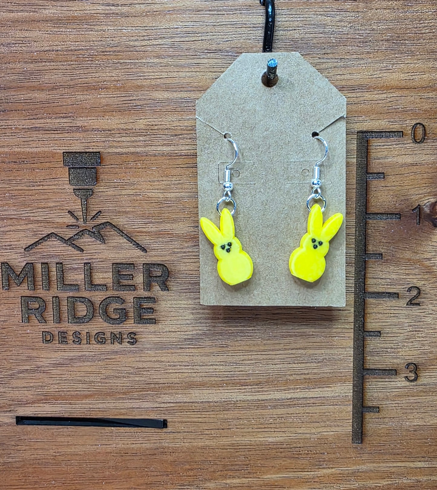 Yellow "peeps" bunnies