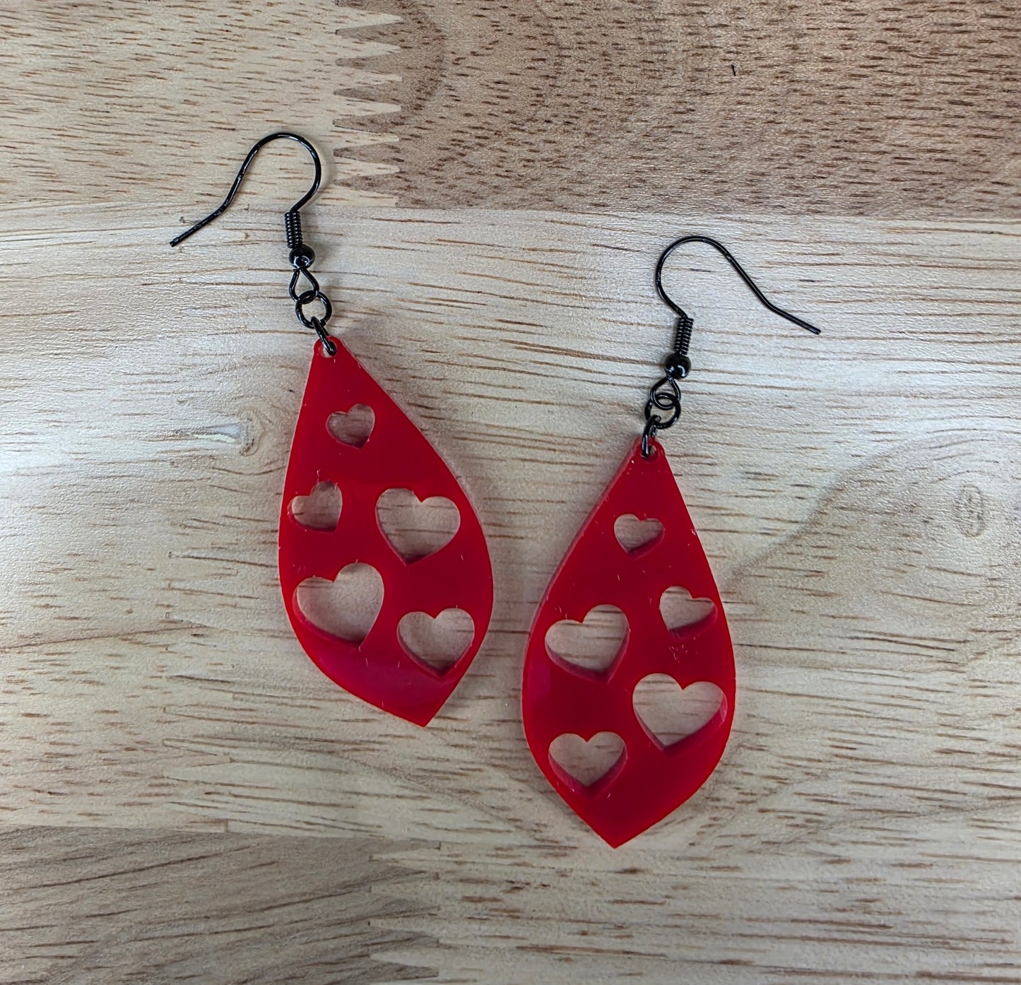 cut out hearts-red