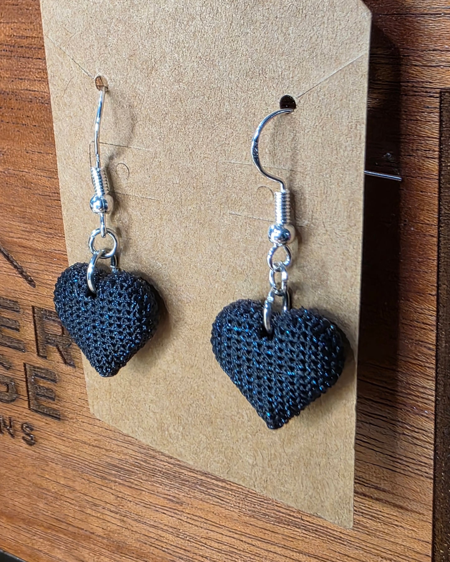 Knitted hearts (galaxy blue)