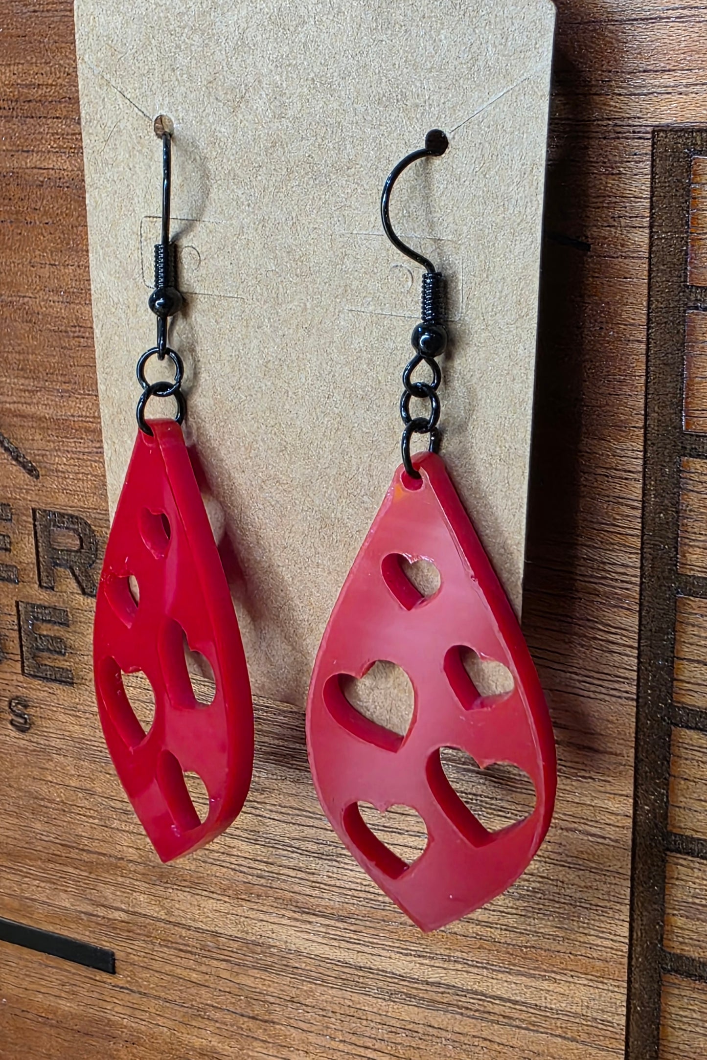 cut out hearts-red