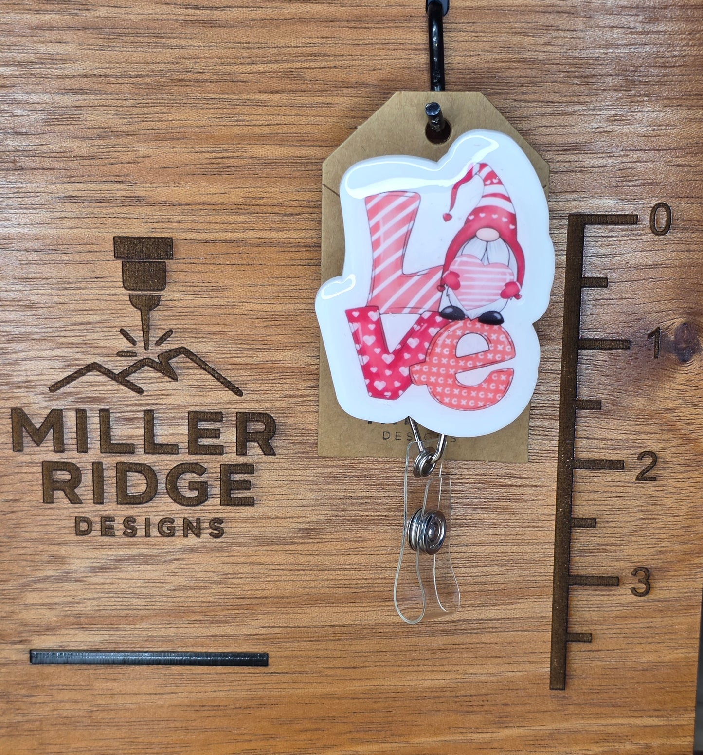 Love and gnome badge reel