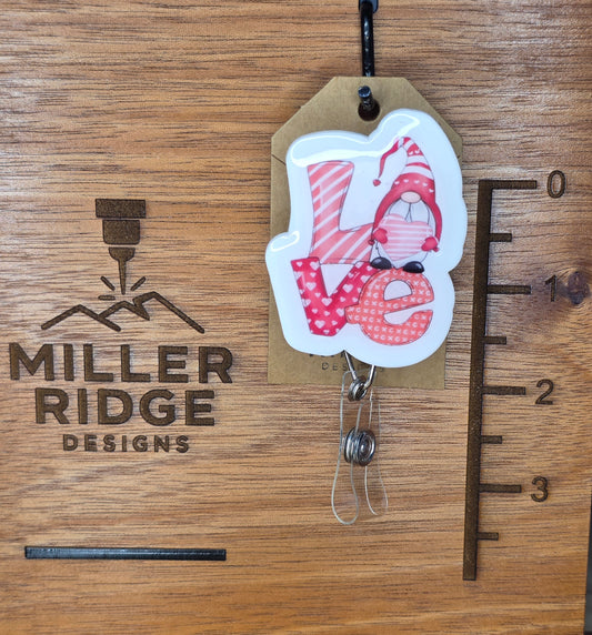Love and gnome badge reel