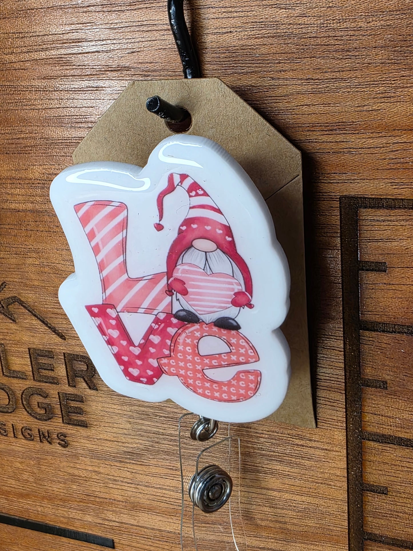 Love and gnome badge reel