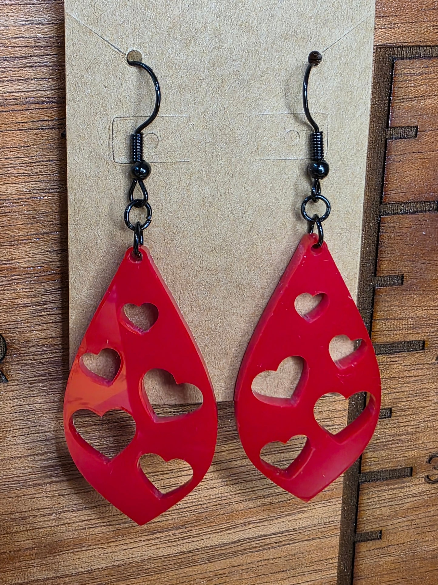cut out hearts-red