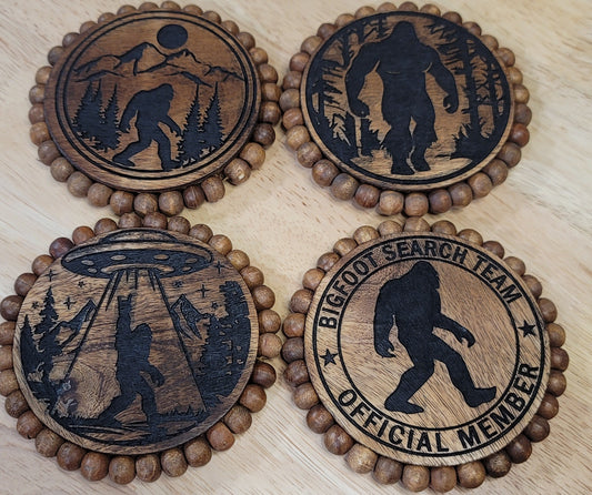 Set of BigFoot coasters