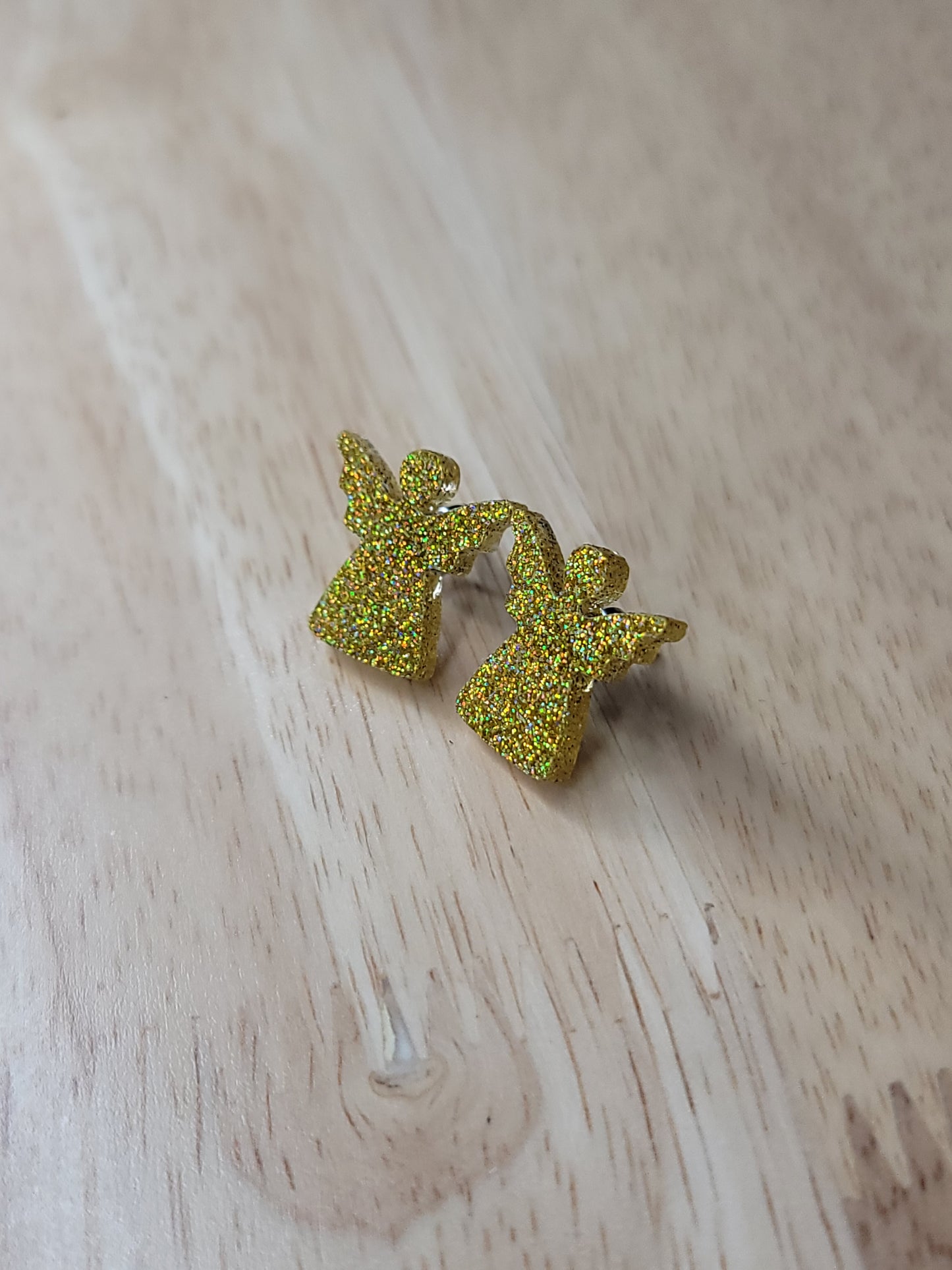 Gold Angel stud