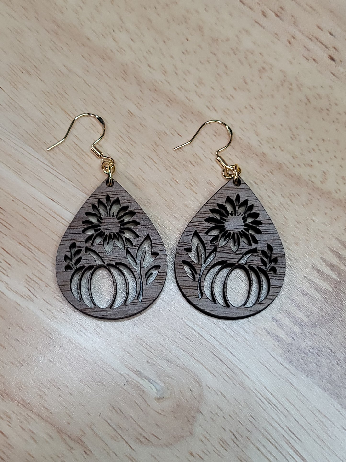 Pumpkin and sunflower