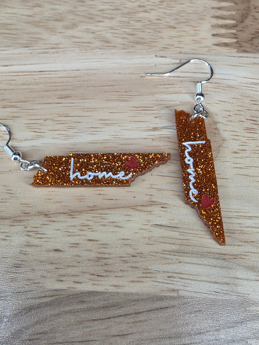 Tennessee Home ❤️ (glitter)