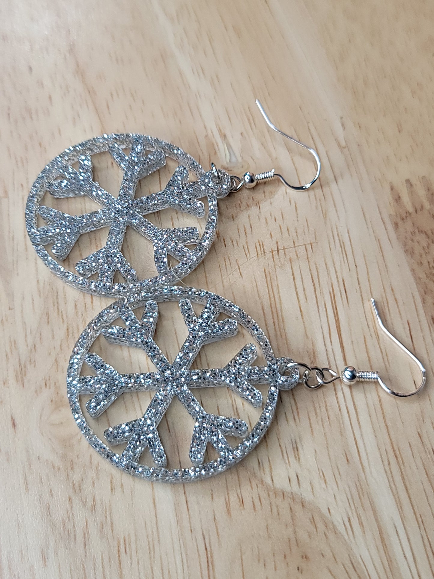 Snowflake (glitter) #1